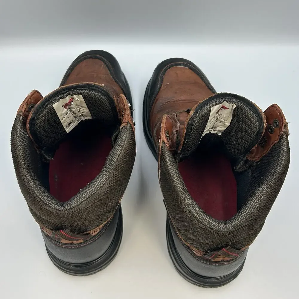 Red Wing Boots Men's Size 10 E2 Steel Toe Work ASTM F2413-11 2403 Missing Laces